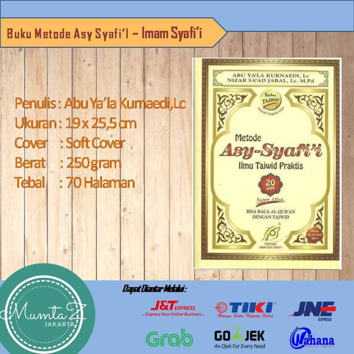 [Promo] Buku Metode Asy Syafi’I (Kelas Iqra) – Imam Syafi’i