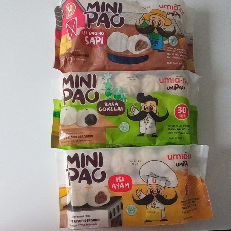 

Bapau MiniPau Umia-Mi isi 30 berat 480gr harga grosir