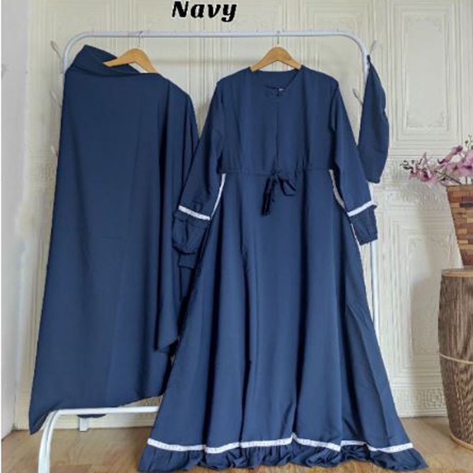 GAMIS SET ARAFAH, GAMIS SYAR'I PLUS HIJAB DAN CADAR