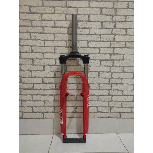 fork sepeda mtb 26 XCT suntour oversize vbrake only merah