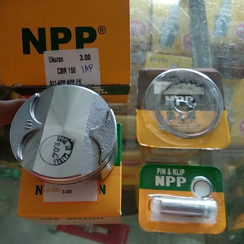 piston kit cbr 150 ukuran 300 diameter 66,5 npp