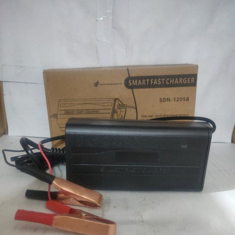 charger aki 5A 12volt smart fast charger