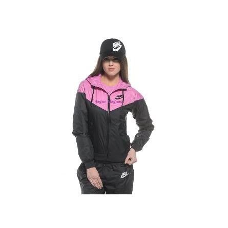 Jaket Parasut Nike Wanita Windrunner Jacket Olahraga Sport Running Lari CW Jogging Joging Jeket Par