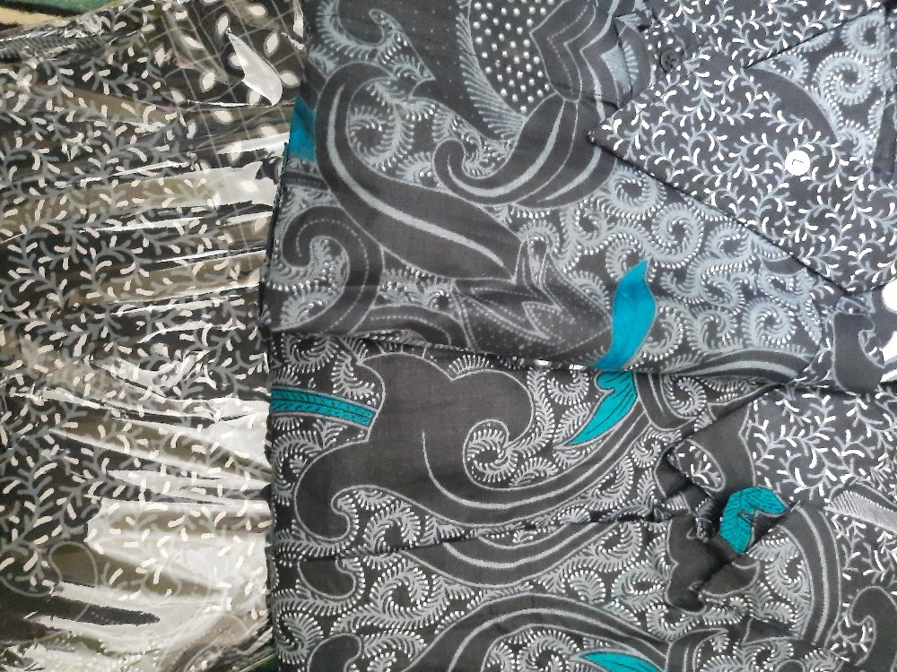 Batik Couple Keluarga Sania Ruffle Ori Ndoro Jowi Dnt Motif Sakura Merah Termurah Shopee