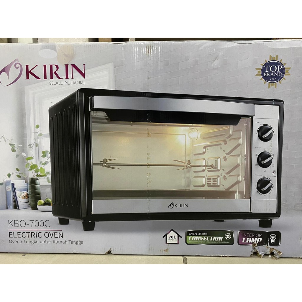 KIRIN KBO 700 C / OVEN LISTRIK 70 LT 1100 WATT / KBO700C