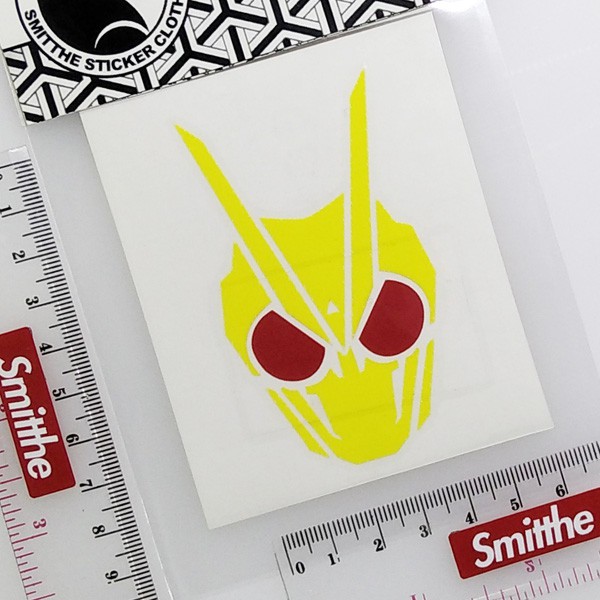 Stiker Kamen Rider Zero-One 01 Helmet Cutting Sticker aksesoris Motor Mobil