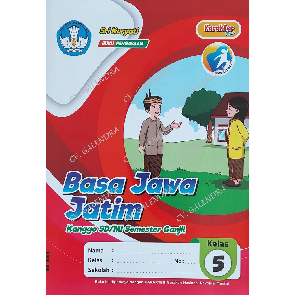 LKS Basa Jawa Jatim  – Karakter Prima SD/MI Kls 5 Semester 1
