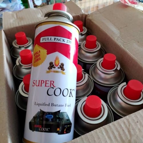 Supercook Gas Kaleng Portable 235gr