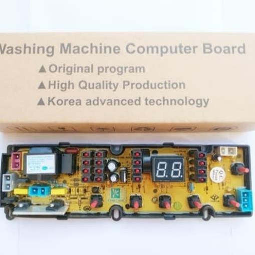 MODUL PCB MESIN CUCI PANA SONIC NA F 70B5 NA F 70B3 80B5- 6 TOMBOL