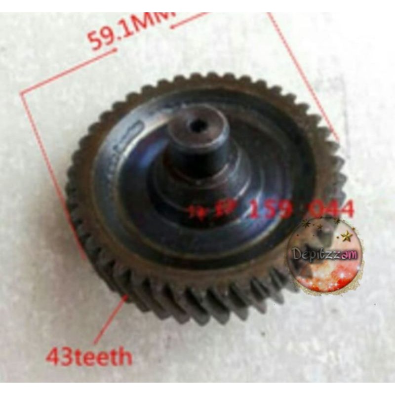 gear gir HBM 650 Bitec untuk mesin jack hammer HBM 650 bitec