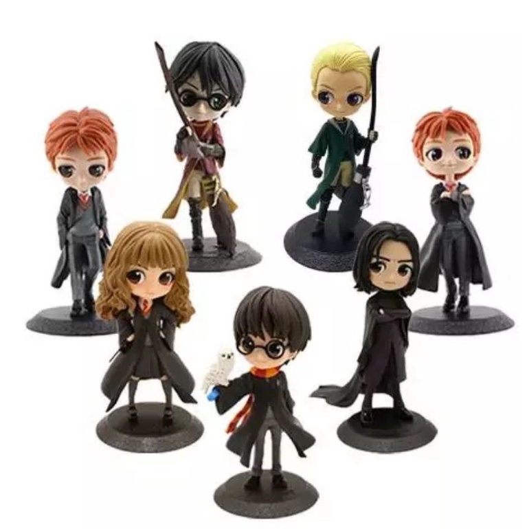 Action figure Q Posket Harry Potter Hermione Ron Weasley