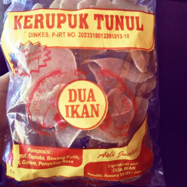 

Kerupuk ikan tunul asli Juwana
