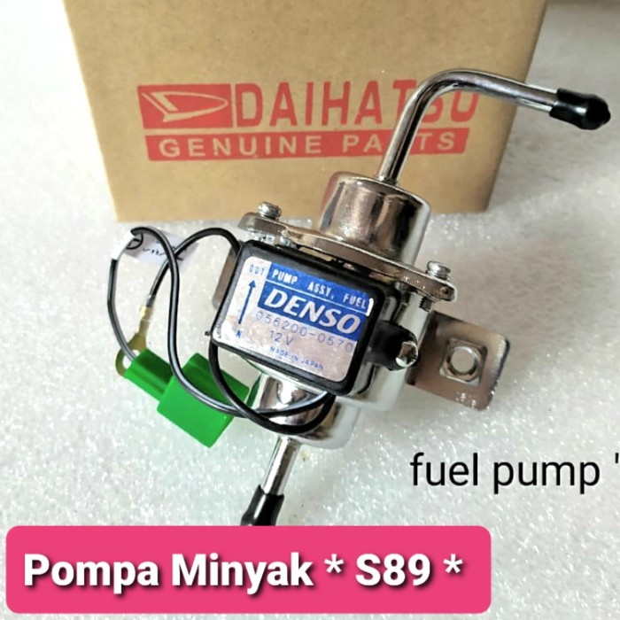 Fuel Pump Motor Rotak Pompa Minyak Bensin S89 S91 Zebra Espass Original