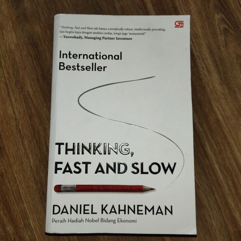 (PRELOVED) Thinking Fast and Slow - Daniel Kahneman {Ori}