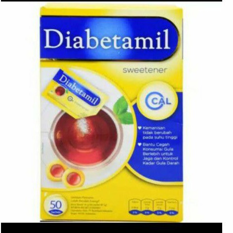 

Diabetamil sweetener 100gr (50x@2gr)