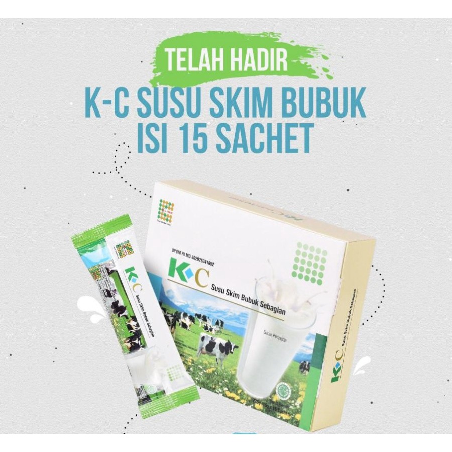 

Susu K-C Susu Skim Kolostrum isi 15 sachet