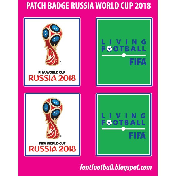 PATCH WORLD CUP RUSIA 2018 PATCH PIALA DUNIA 2018 pasang patch piala dunia 2018