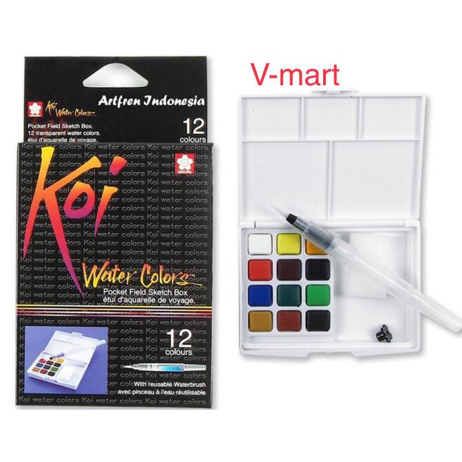 

HOT SALE Sakura koi water colors 12 cat air