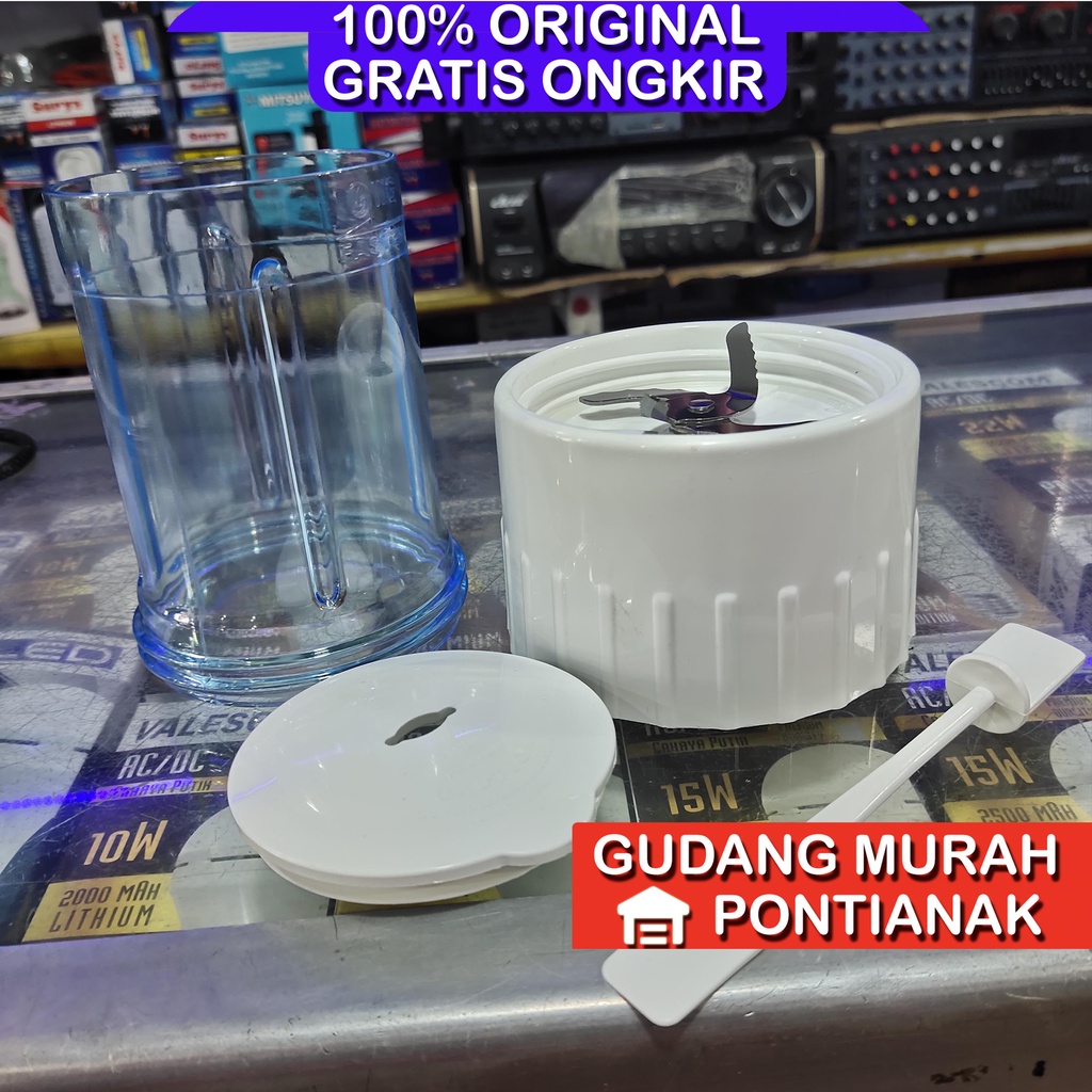 Tabung Gelas blender Bumbu Chopper miyako national trisonic yasaka basah / gelas set Tabung ke 3 basah kering bisa