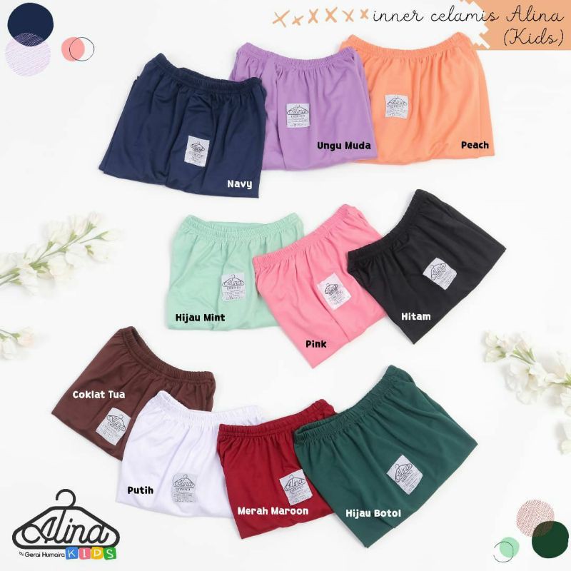 Celamis Anak Celamis Kids Alina Celana Dalaman Gamis Anak Inner Gamis Anak