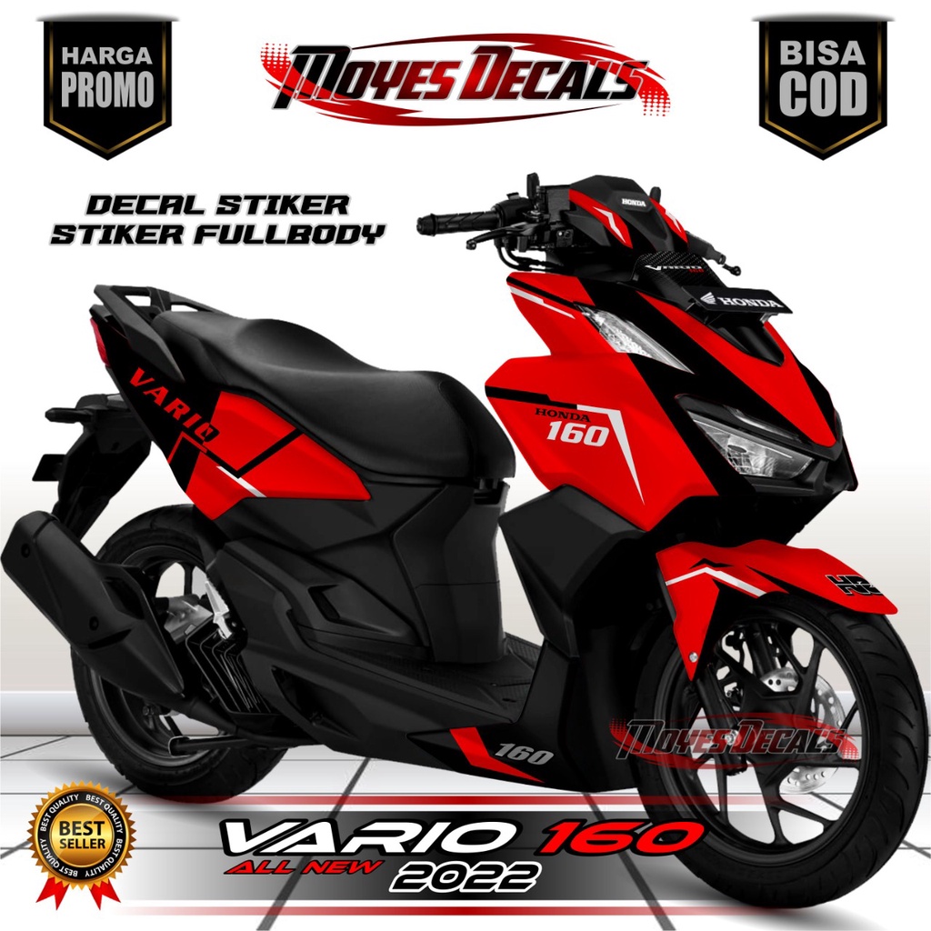 (COD) decal vario new 160 2022 stiker striping vario 160 stiker fullbody honda vario 160 stiker deca