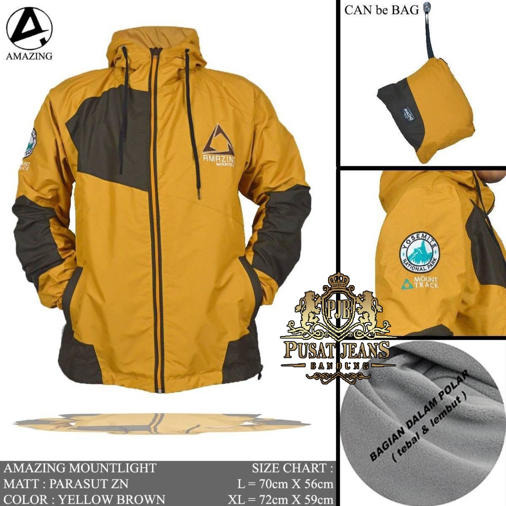 RCL - Jaket Outdoor Pria Mountlight Terbaru Original Size M L XL