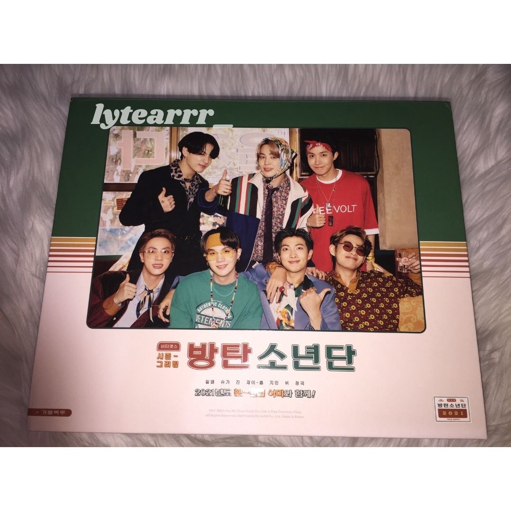 [BOOKED] BTS DVD - SEASON GREETING 2021 FULLSET UNSEALED [RANDOM PHOTO JIMIN]