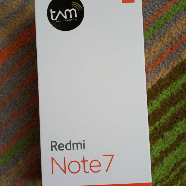 Xiaomi redmi note 7 ram 3gb 32gb garansi resmi TAM baru