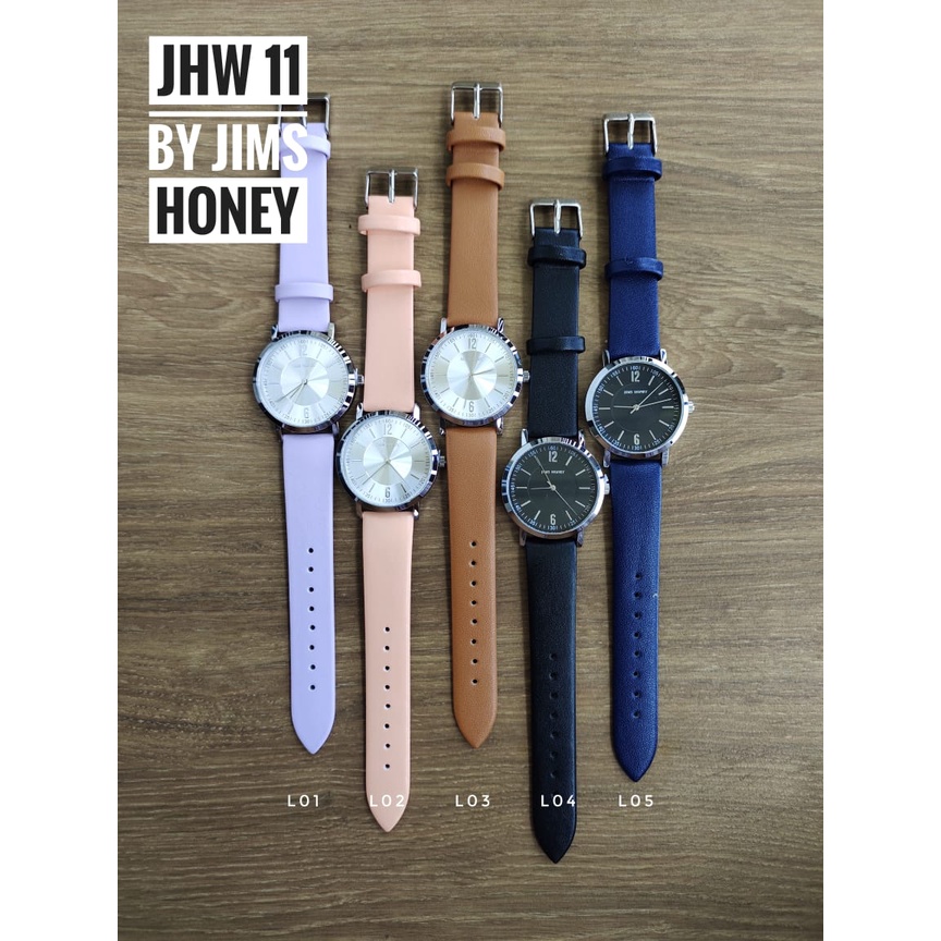 JIMS HONEY JAM TANGAN WANITA JHW 11  (FREE BOX + BATERAI)