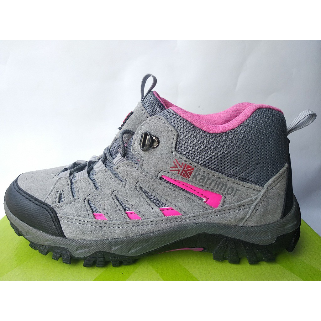 pink hiking shoes