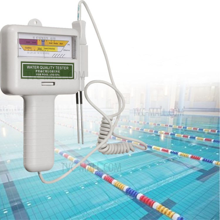 Alat Ukur PH dan Klorin Air Kolam Renang Spa PH & Chlorine Tester