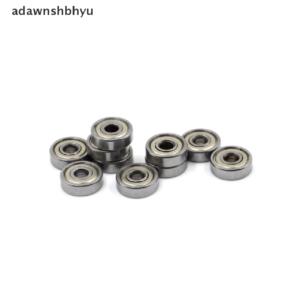 Adawnshbhyu 10pc 625ZZ Miniatur Model Karet Sealed Metal Perisai Metrik Radial Ball Bearing