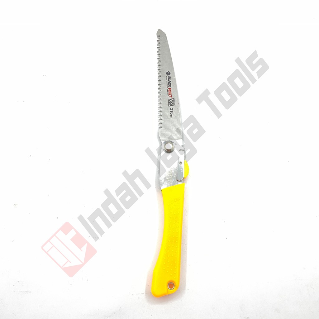 BLACKFOOT Folding Saw 210 mm Gergaji Kayu Lipat untuk Kayu Dahan Pohon