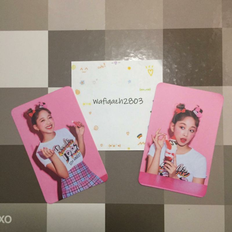 PHOTOCARD / PC OFFICIAL NACIFIC DITA KARANG SECRET NUMBER