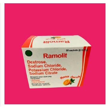 RAMOLIT HARGA PER BOX ISI 50SACHET