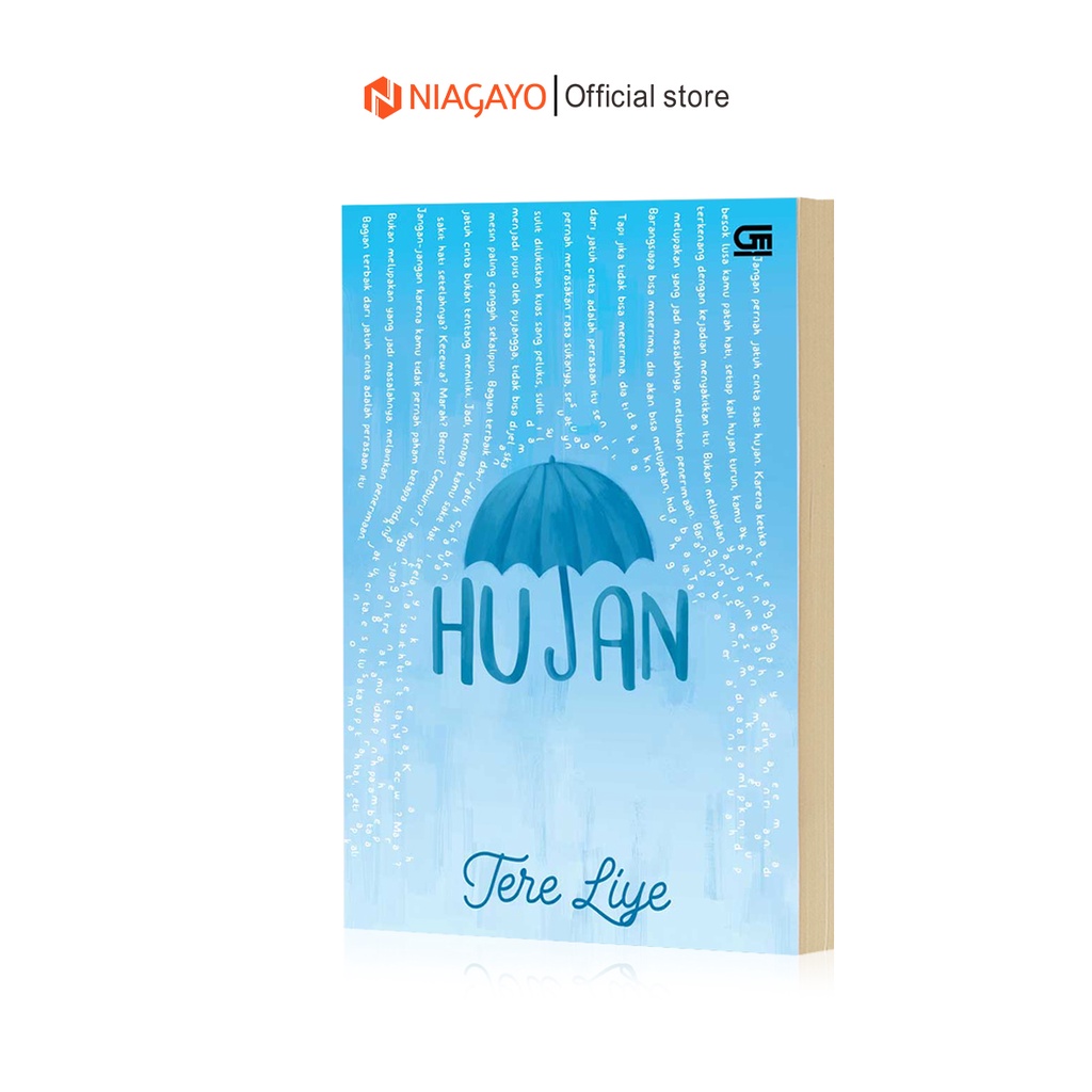 Buku Novel Hujan Penulis Tere Liye