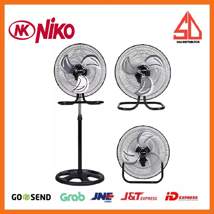 NIKO Industrial Fan 3 in 1 [18&quot;] - NK - 1831 KIPAS ANGIN 3 FUNGSI 18  INCH