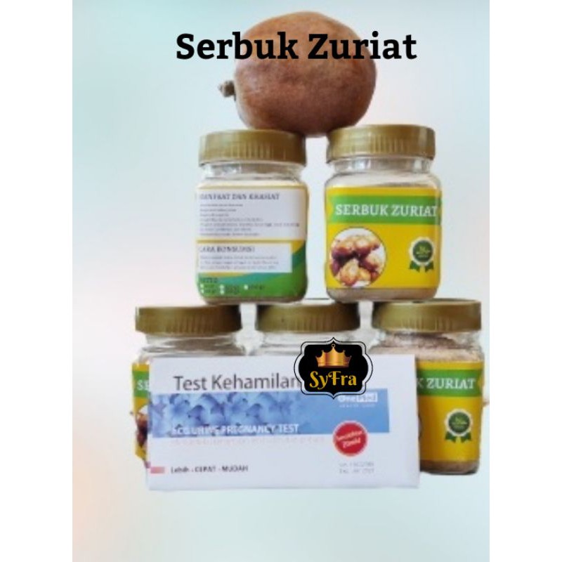 Serbuk Buah zuriat /suriat/Promil 110 gram paket promil toples