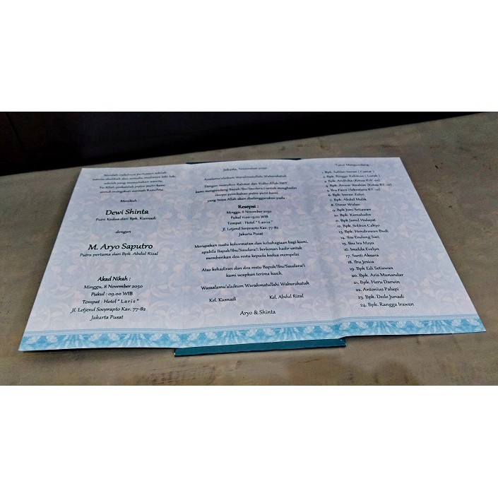 UNDANGAN MURAH MODEL ERBA HC 9903