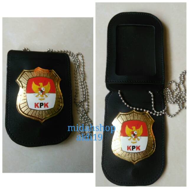 

Name Tag Id card Kalung Lencana KPK
