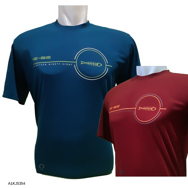 Kaos Lengan Pendek Pria Original IEBE Classic A1KJ5354