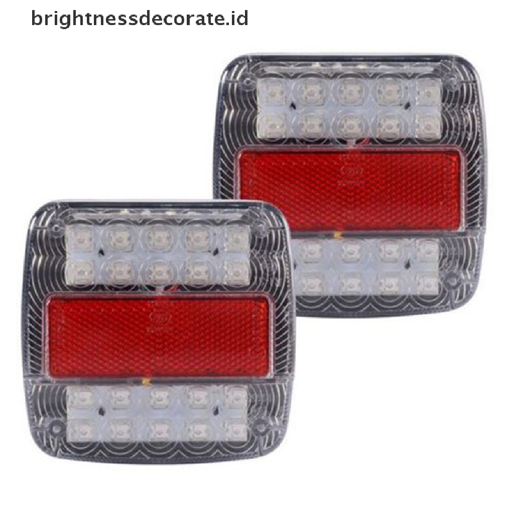 (Birth) Lampu Belakang / Mundur 26-led Untuk Plat Nomor Truk / Trailer