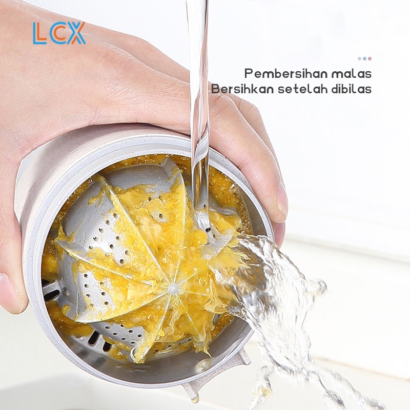 LCX Portabel Juice Extractor Manual Juicer Kecil Juicer Cup Mini Goreng Buah Juicer MultiFungsi