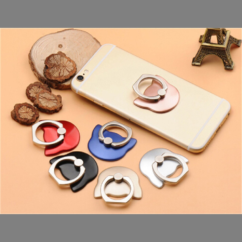 Ring Holder Hp Universal Bentuk Kucing Bisa Berputar 360 ° °