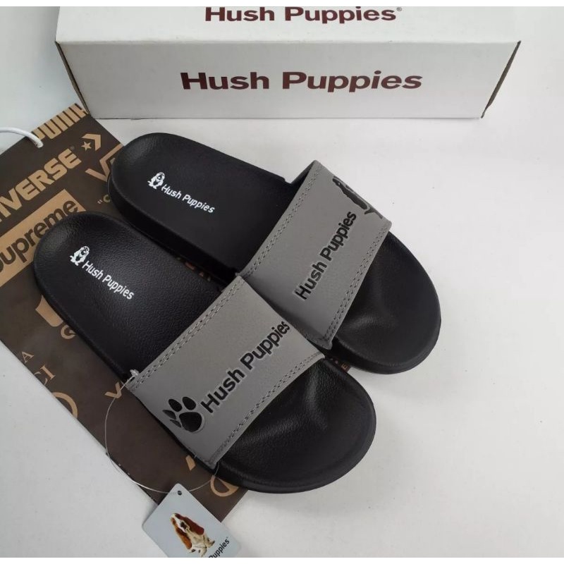 SANDAL HUSH PUPPIES/SANDAL SLIDE HUSH PUPPIES/SANDAL SLIP ON HUSH PUPPIES PRIA WANITA PREMIUM MURAH