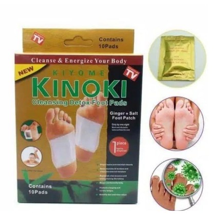 Kinoki Gold Koyo Kaki Detox Original - 1 BOX ISI 10 PAD (ORIGINAL)