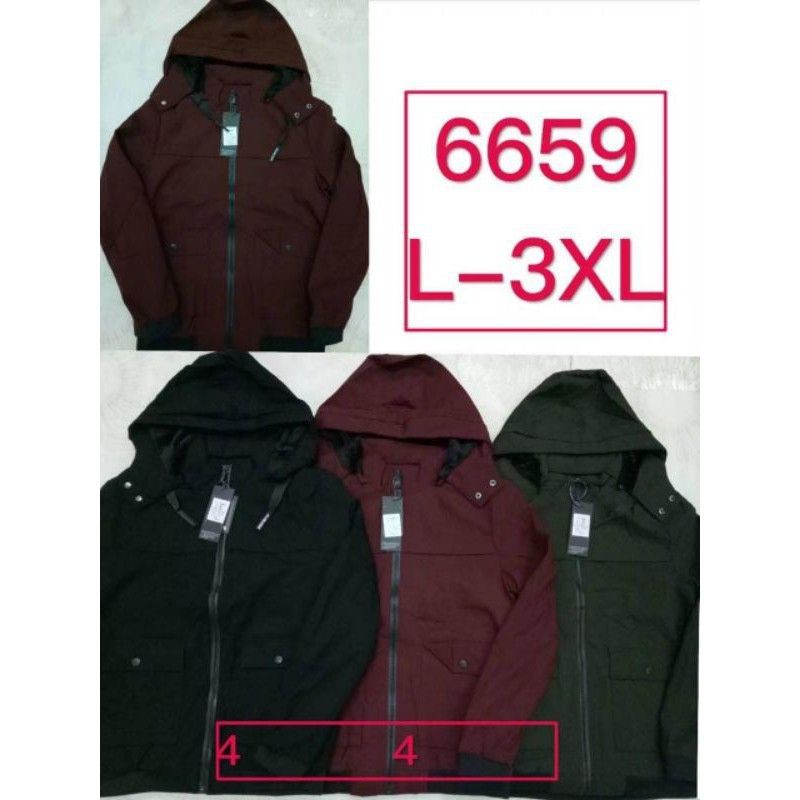 jaket impor bahan prasit tebal nyaman dipakai gak masuk angin