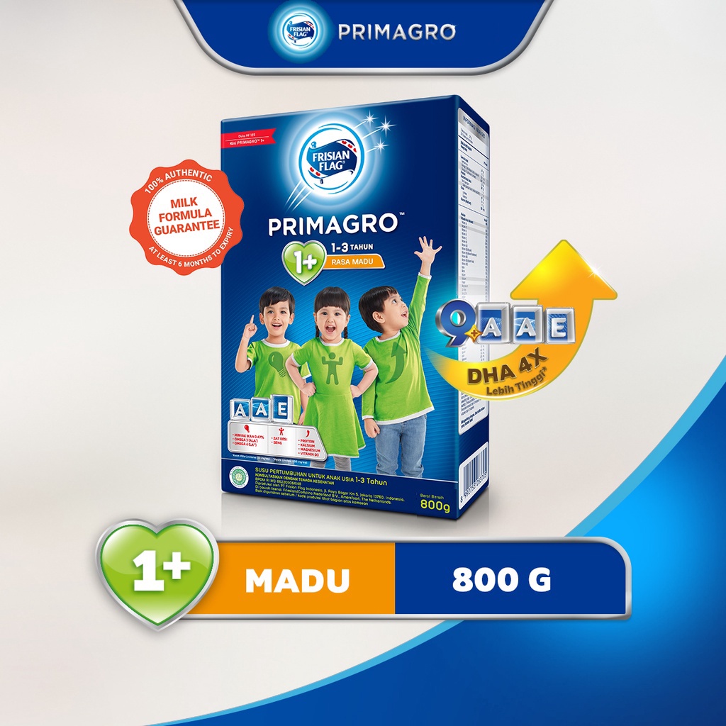 Frisian Flag Primagro 1+ Madu - 750 gr