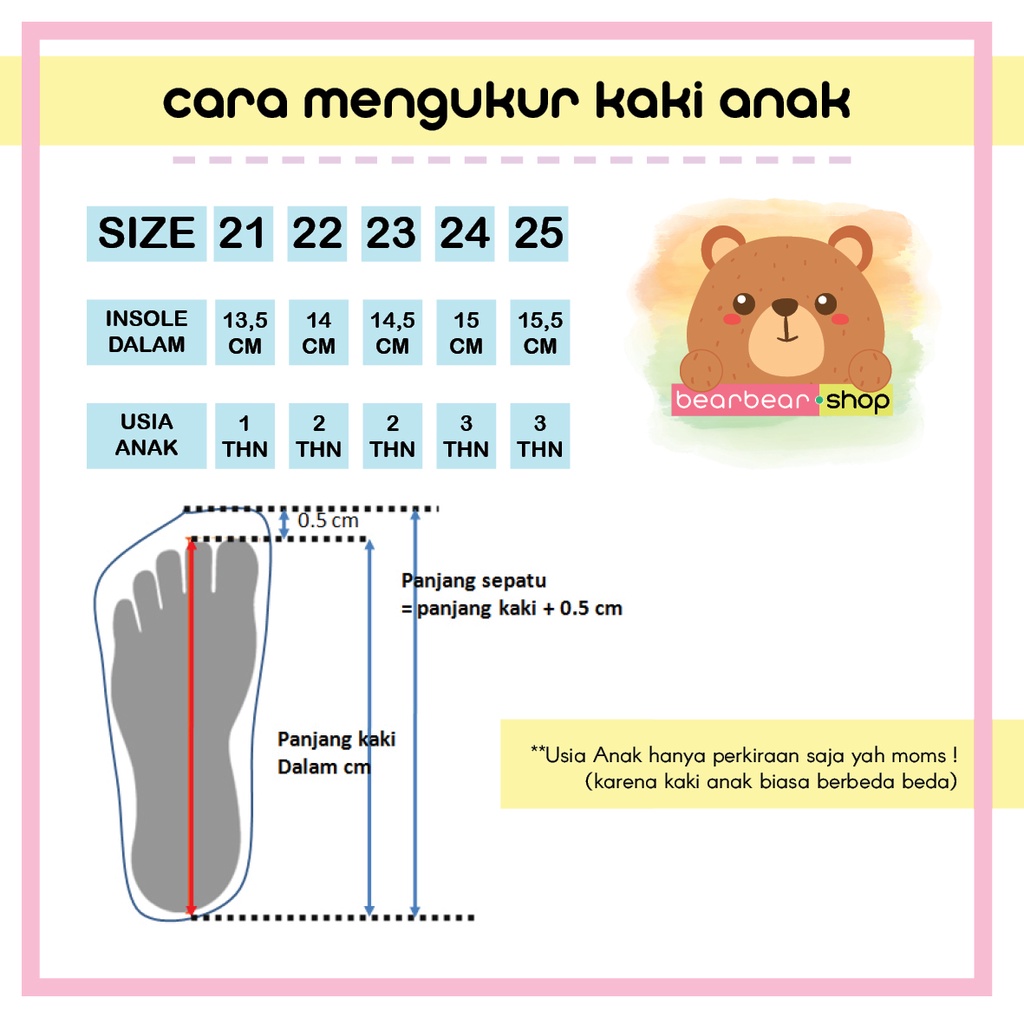 SEPATU ANAK BOOTS MINIEE / SNEAKER ANAK / SNEAKER ANAK PEREMPUAN / SEPATU ANAK PEREMPUAN / SEPATU ANAK - BEARBEARSHOP