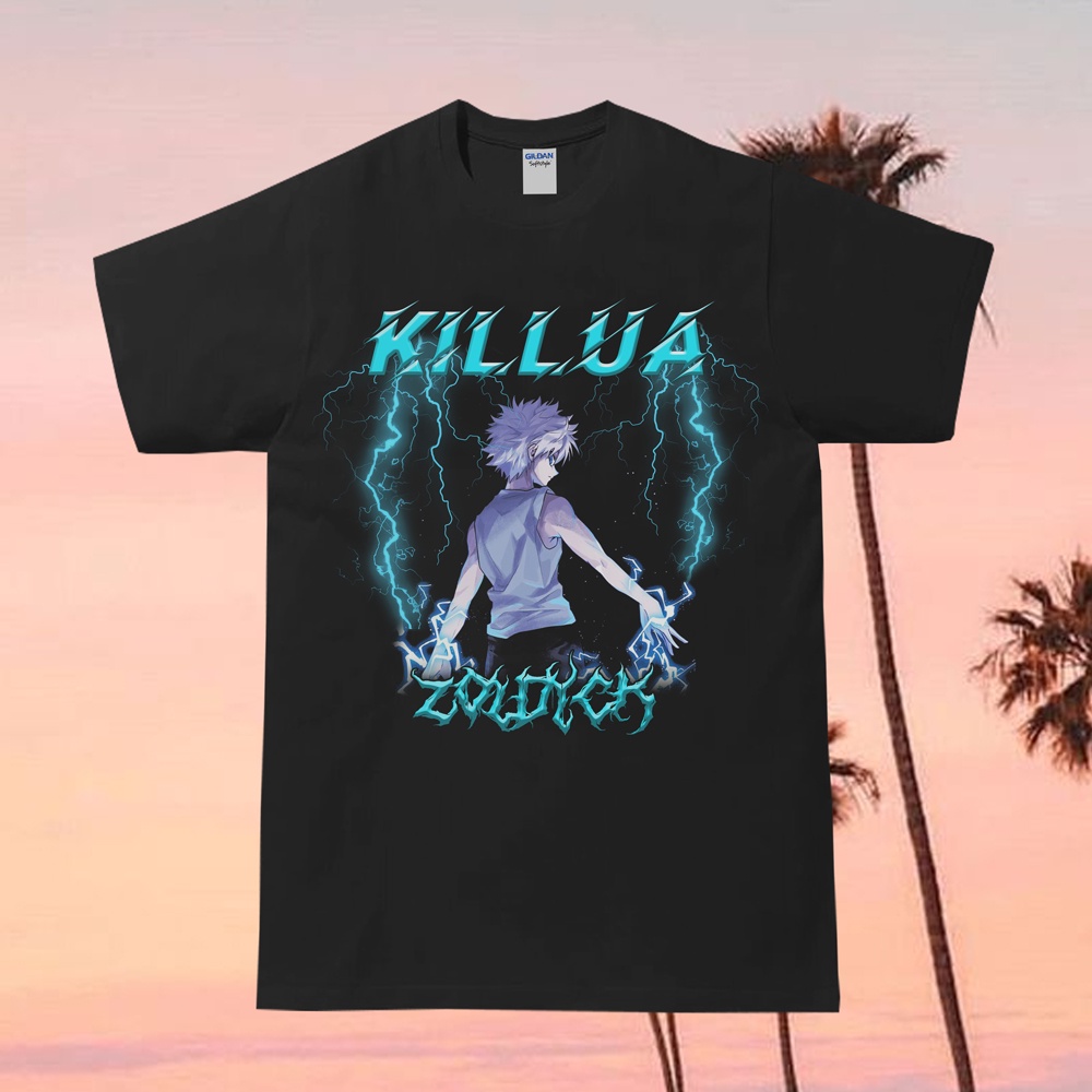 Killua Zoldyck Tshirt Koas Vintage Killua Zoldyck